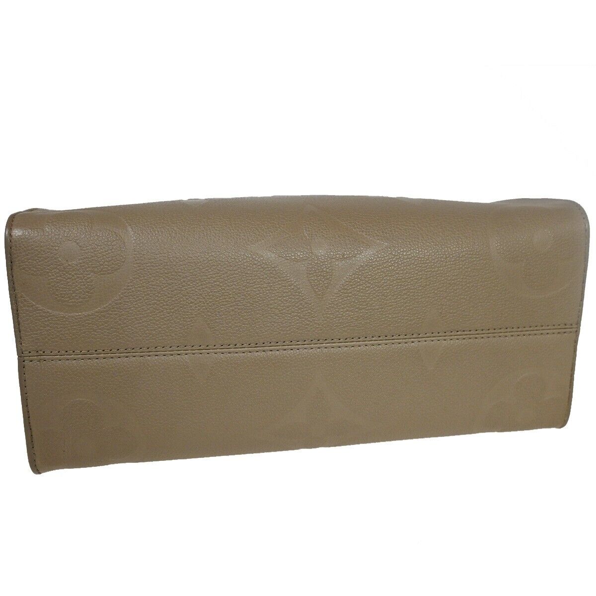 LOUIS VUITTON Onthego MM 2Way Hand Bag Monogram Empreinte Beige M45607 386RC815