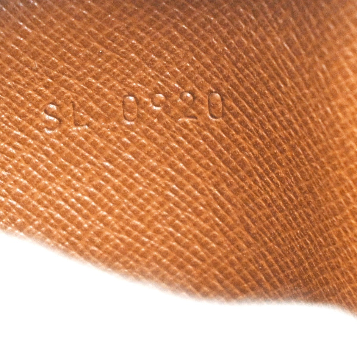 LOUIS VUITTON Danube Shoulder Bag Monogram Leather Brown France M45266 89MA077
