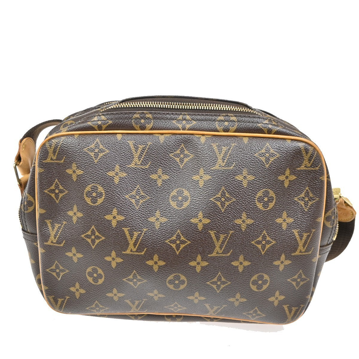LOUIS VUITTON Reporter Crossbody Shoulder Bag Monogram Leather BN M45254 13TA495