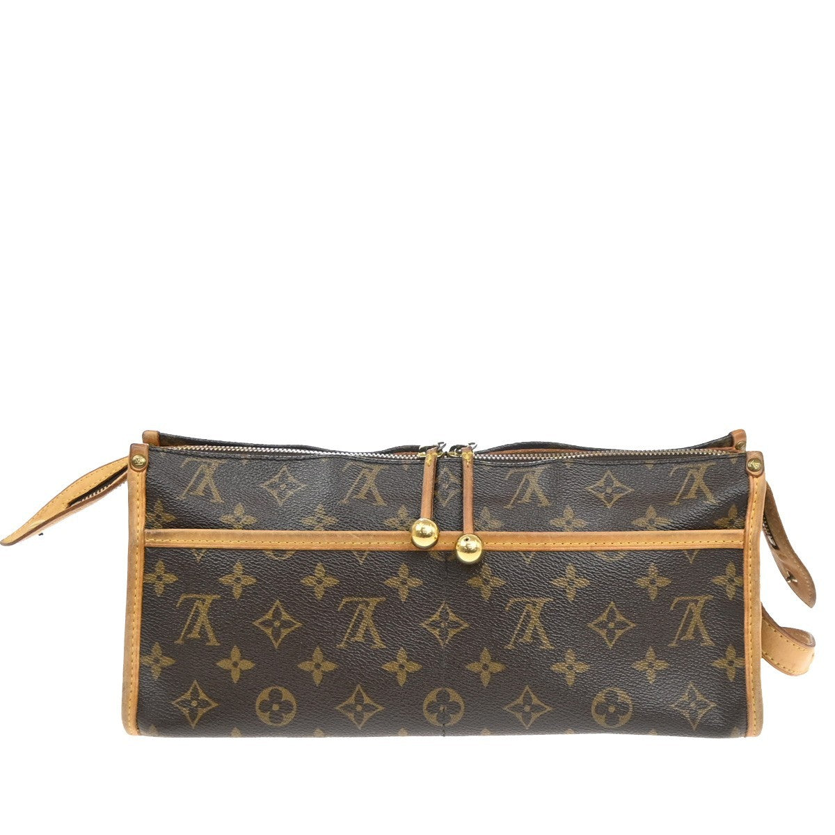 LOUIS VUITTON LV Popincourt Long Shoulder Bag Monogram Brown M40008 93SA145