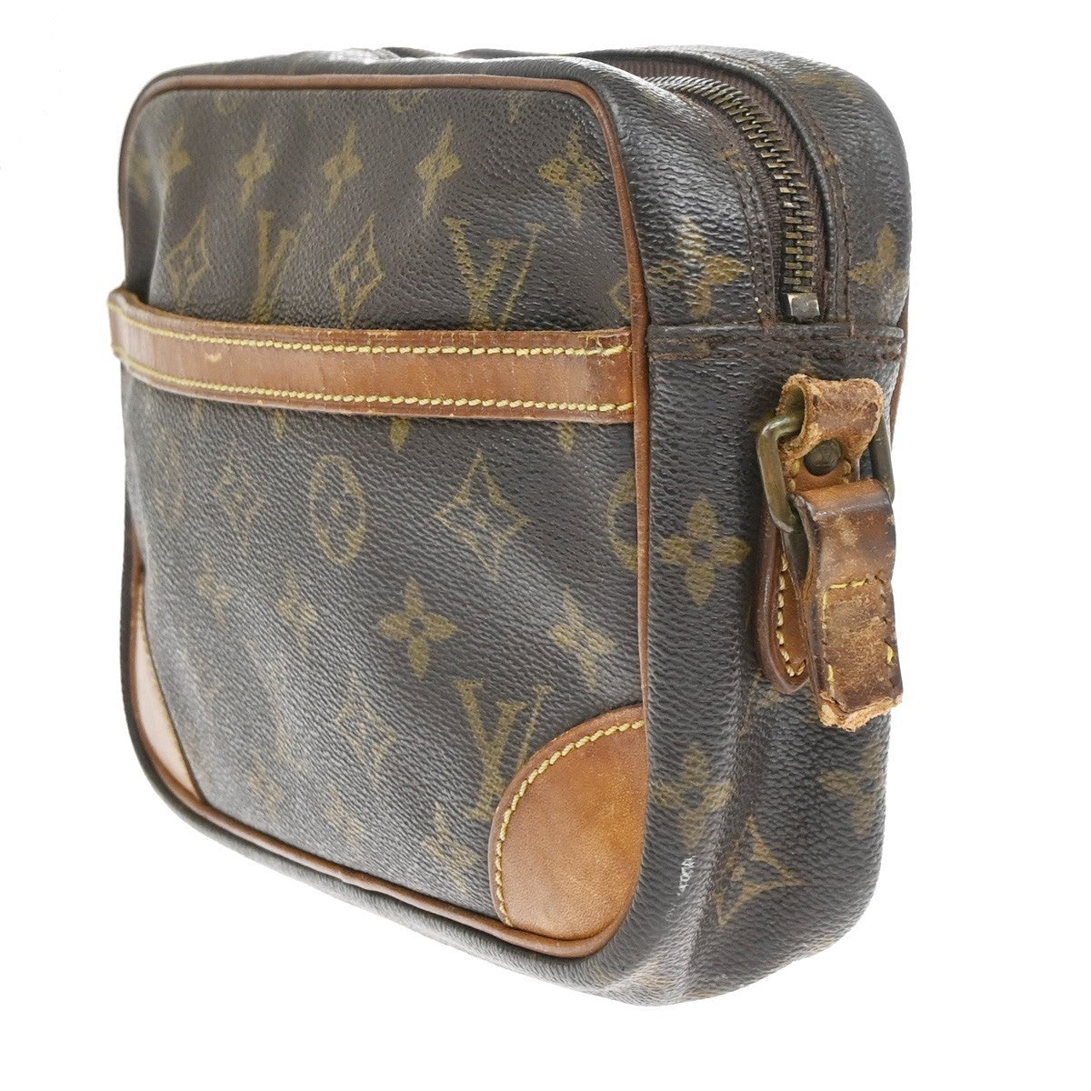LOUIS VUITTON Trocadero 24 Shoulder Bag Monogram Leather Brown M51276 01TA655