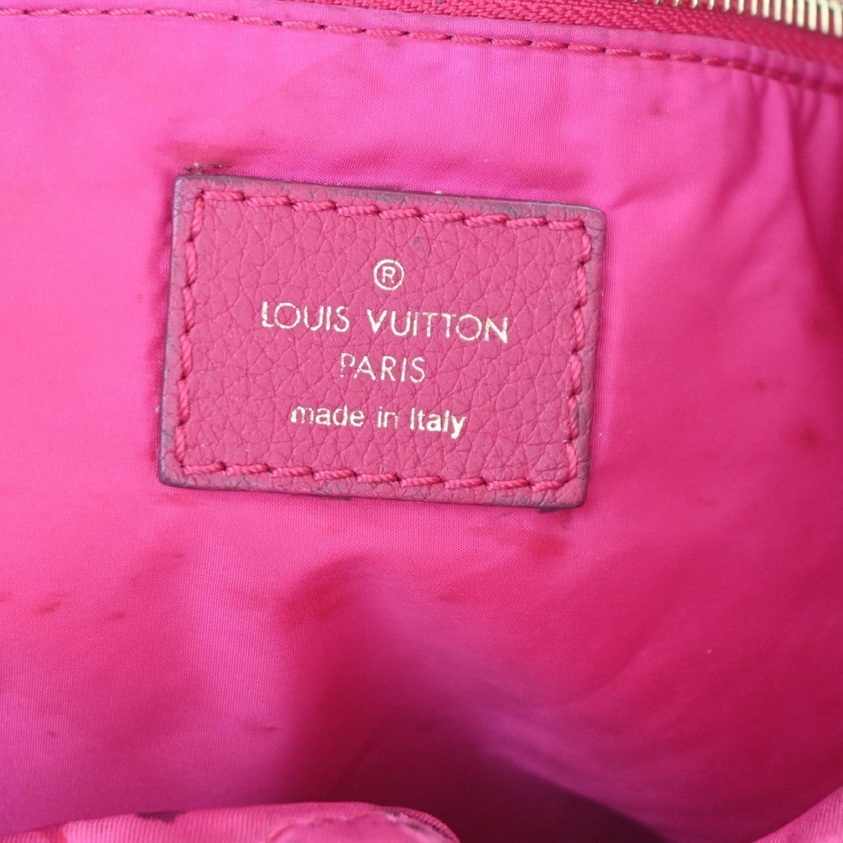 LOUIS VUITTON Noeful MM Drawstring Shoulder Bag Nylon Leather PK M94313 53TA474