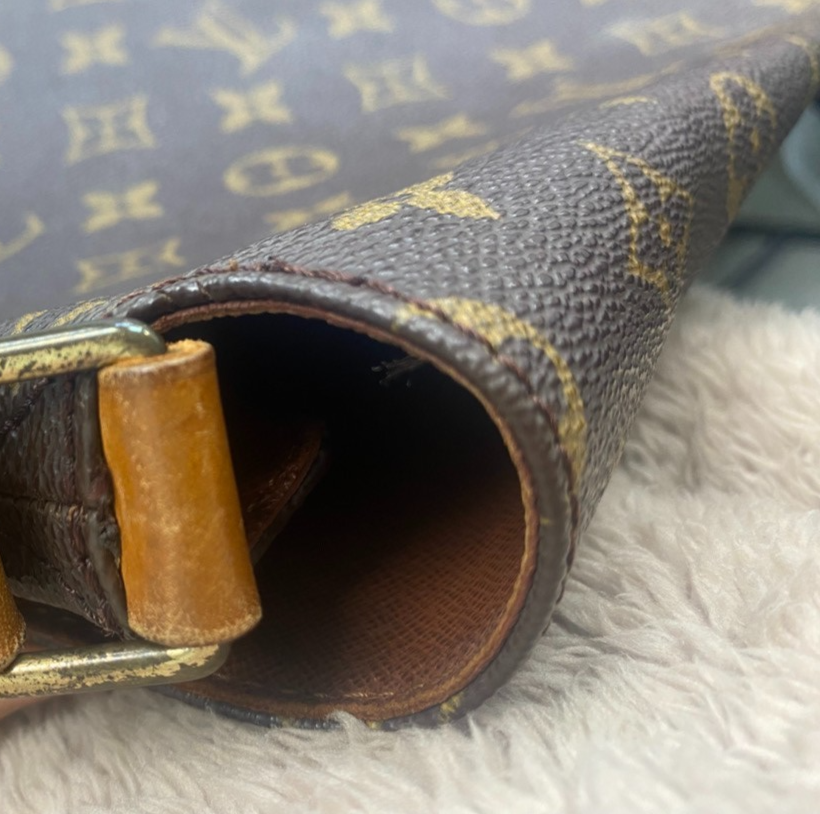 LOUIS VUITTON Musette Shoulder Bag Monogram Leather Brown France M51256 81KC182