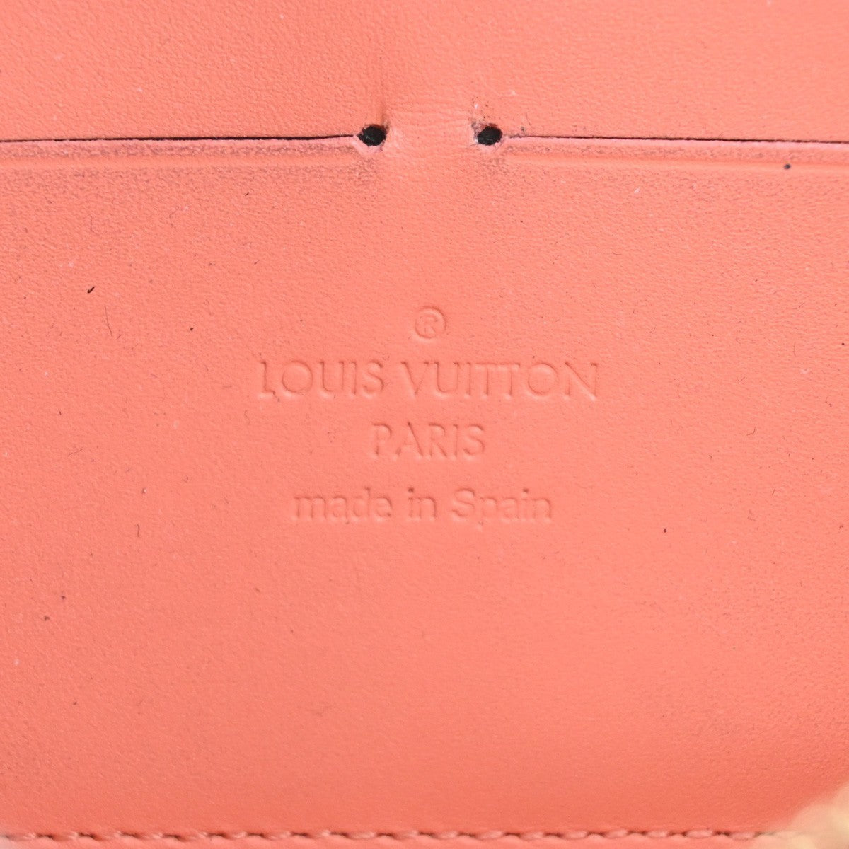 LOUIS VUITTON Zippy Wallet Sweet Monogram Vernis Patent Leather M90124 70MA355