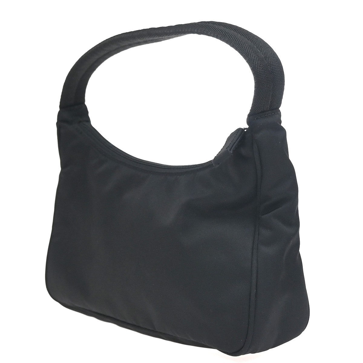 PRADA Re-Edition 2000 Triangle Logo Mini Shoulder Bag Nylon Black Italy 30RL894