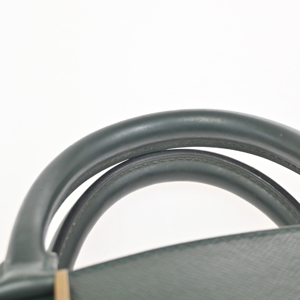 LOUIS VUITTON Porte Documents Lozan Briefcase Hand Bag Taiga M30054 04ZA369