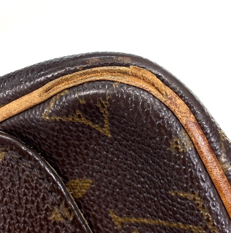 LOUIS VUITTON Cartouchiere GM Shoulder Bag Monogram Leather Brown M51252 69KC705