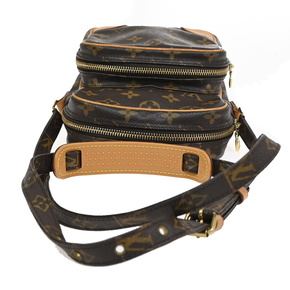 LOUIS VUITTON Amazon Crossbody Shoulder Bag Monogram Leather BN M45236 75KC900