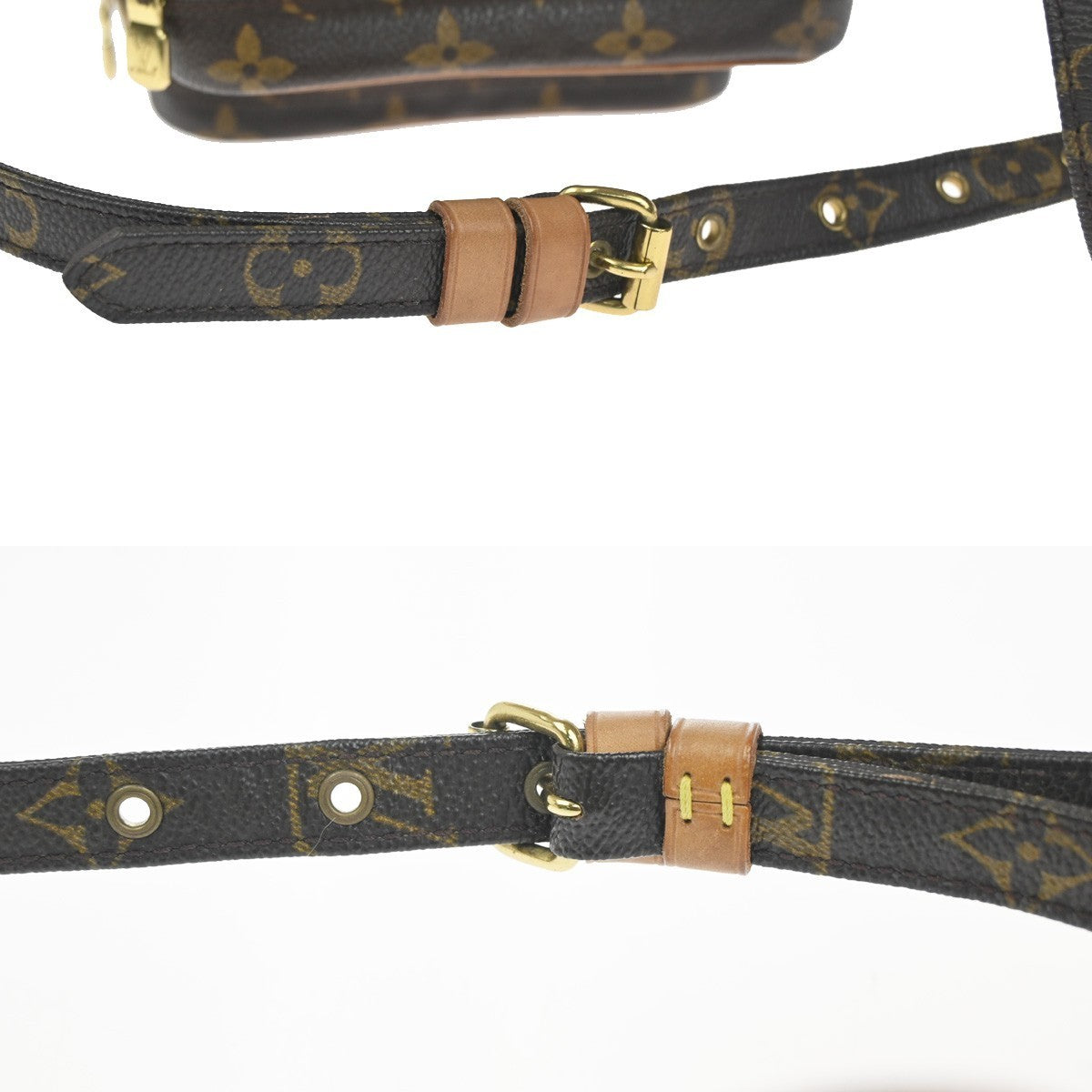 LOUIS VUITTON Amazon Crossbody Shoulder Bag Monogram Leather BN M45236 89KC616