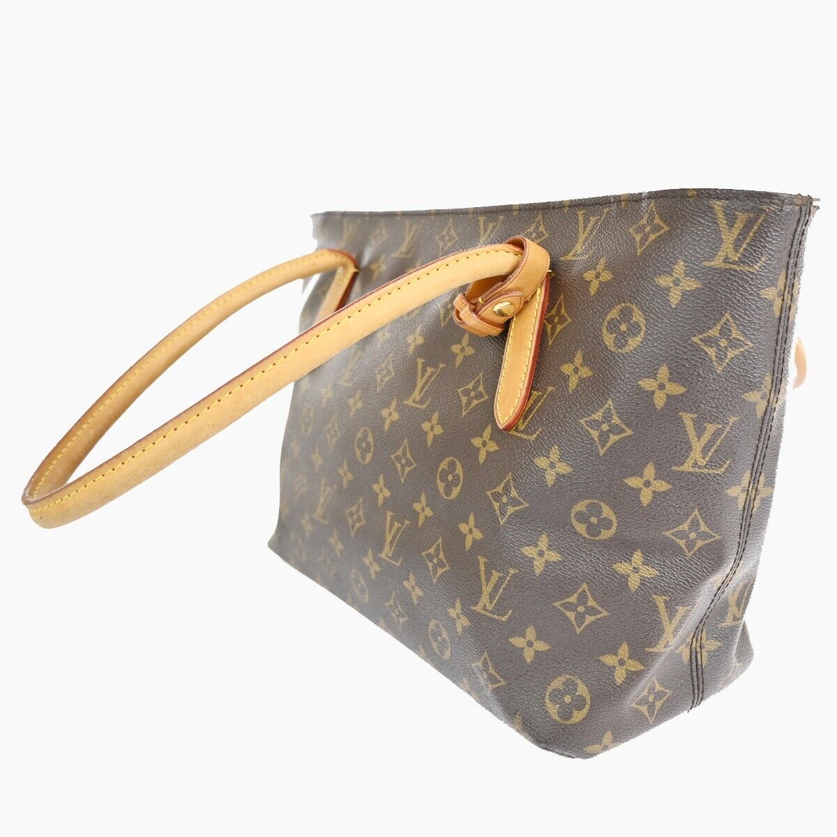 LOUIS VUITTON Raspail PM Shoulder Bag Monogram Leather Brown M40608 98EA752