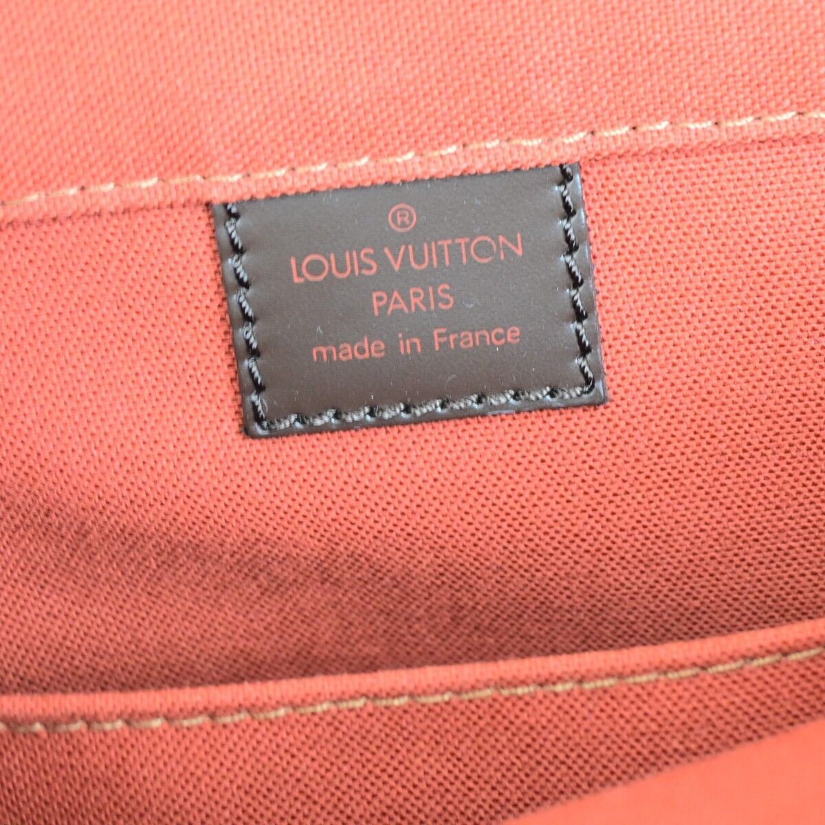 LOUIS VUITTON Bastille Shoulder Bag Damier Ebene Leather Brown N45258 25FB189