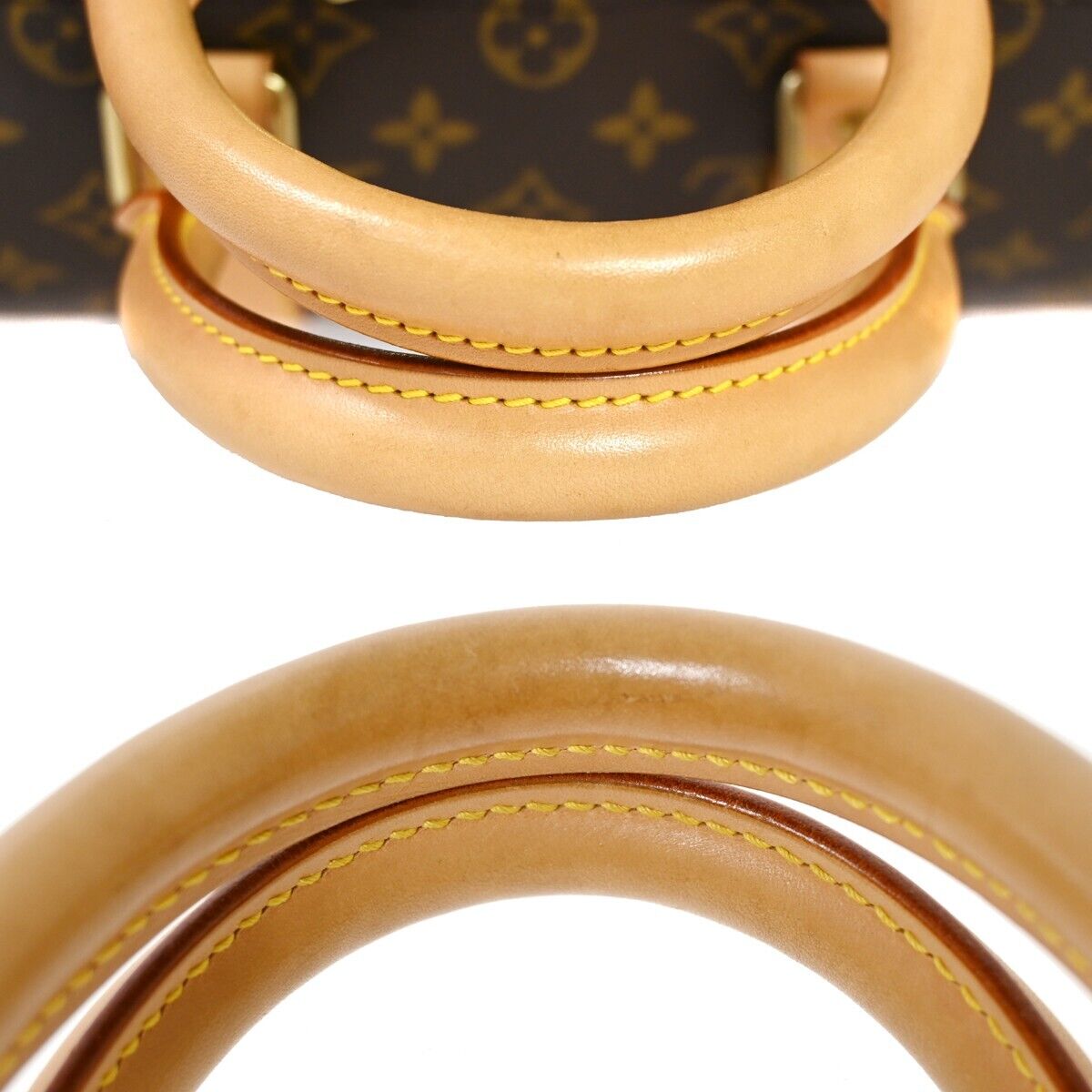 LOUIS VUITTON Keepall 45 Travel Hand Bag Monogram Leather Brown M41428 42HB394