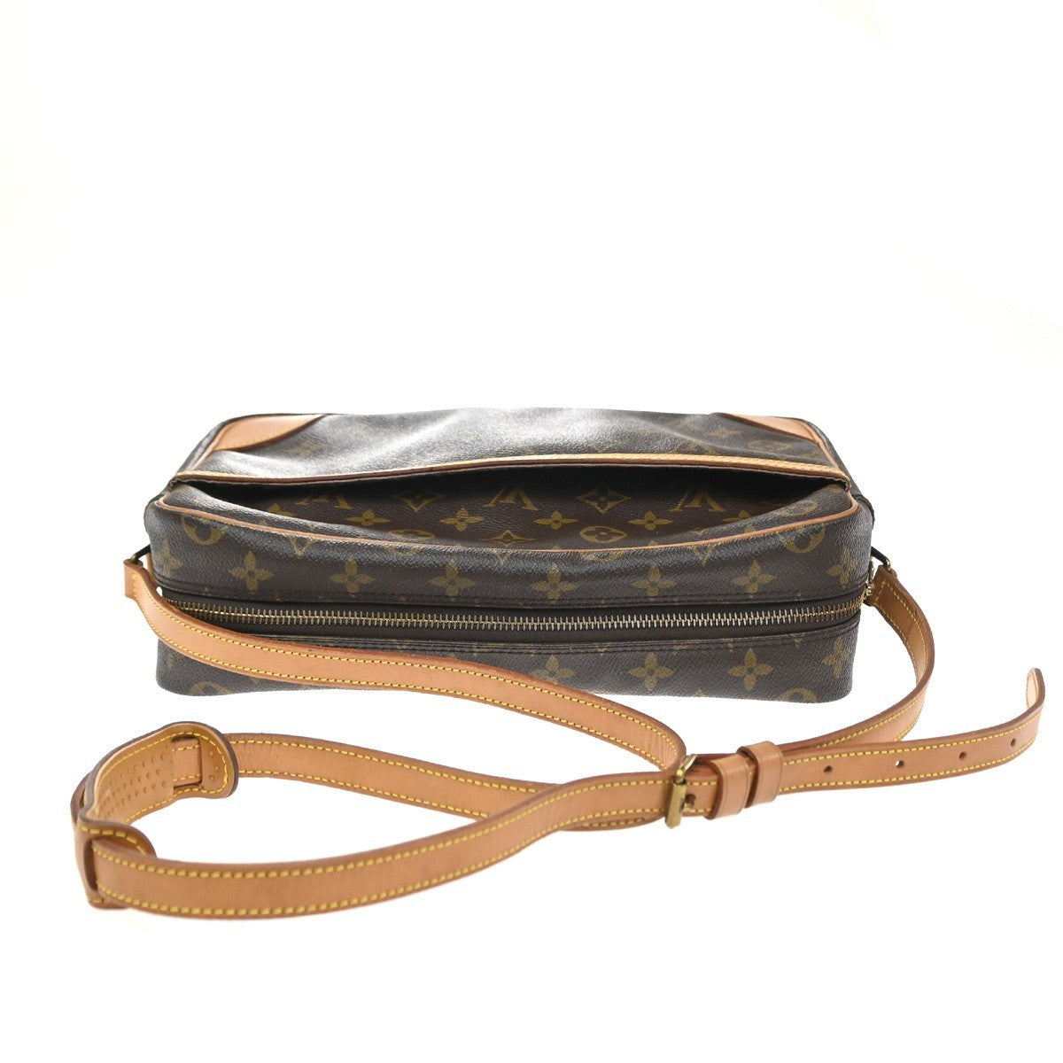 LOUIS VUITTON Trocadero 30 Shoulder Bag Monogram Leather Brown M51272 76SA081