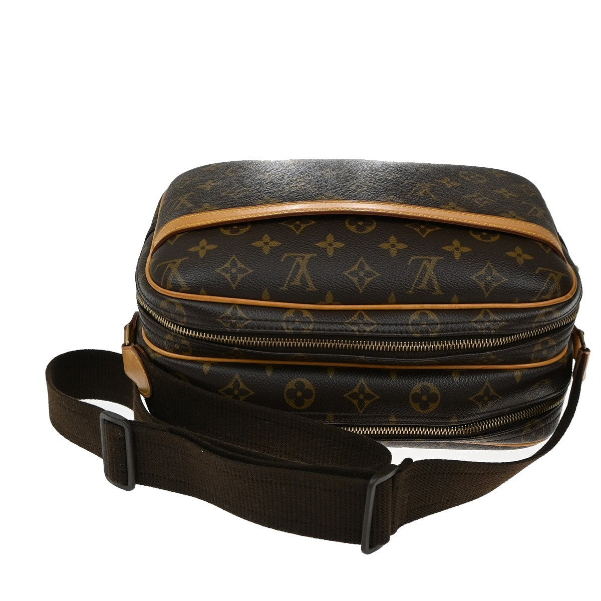 LOUIS VUITTON Reporter PM Crossbody Shoulder Bag Monogram Leather M45254 98KB397