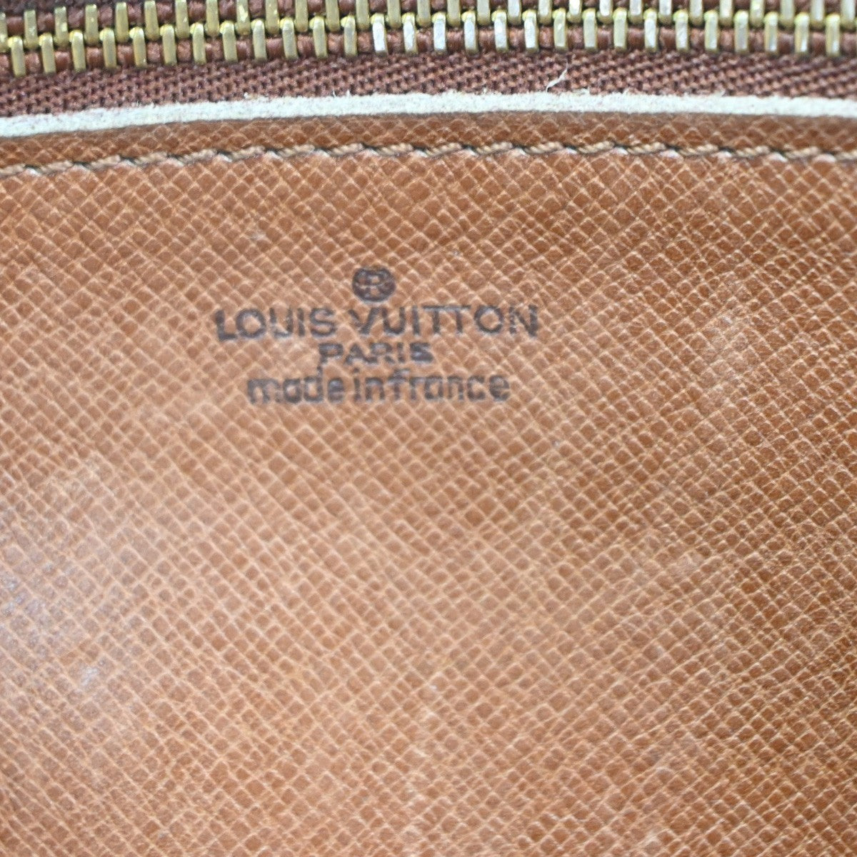 LOUIS VUITTON Jeune Fille PM Shoulder Bag Monogram Leather Brown M51227 61PA071