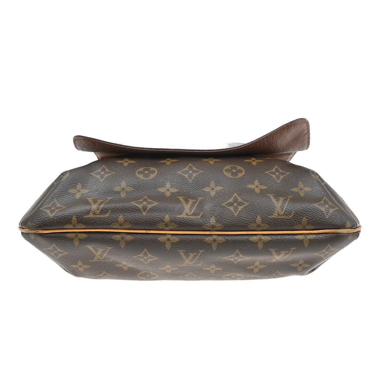 LOUIS VUITTON Musette Shoulder Bag Monogram Leather Brown France M51256 82YH362
