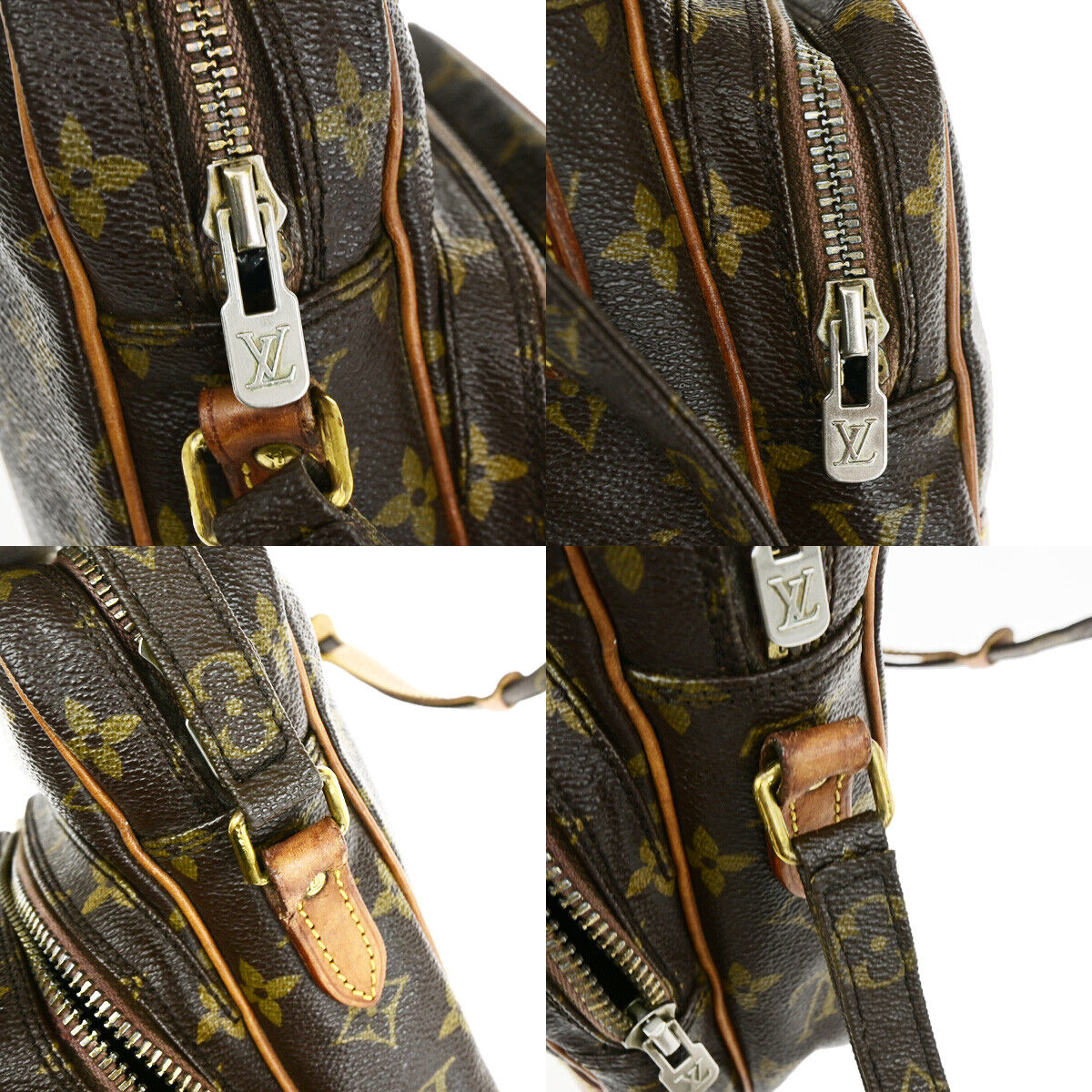 LOUIS VUITTON Amazon Crossbody Shoulder Bag Monogram Leather BN M45236 31YF053