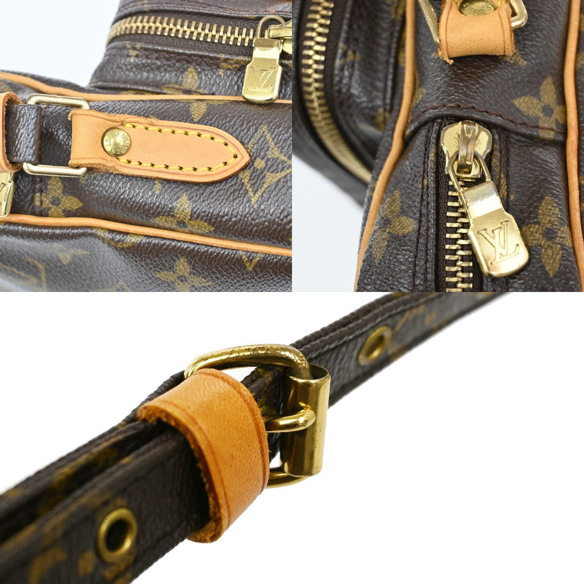 LOUIS VUITTON Amazon Crossbody Shoulder Bag Monogram Leather BN M45236 72TA018
