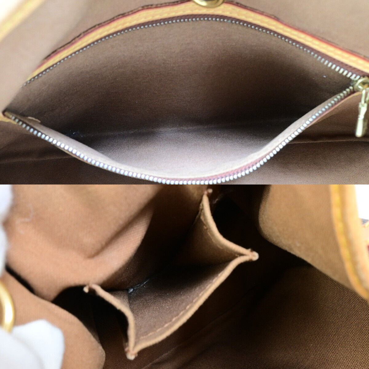 LOUIS VUITTON Batignolles Horizontal Shoulder Bag Monogram Brown M51154 10YF398