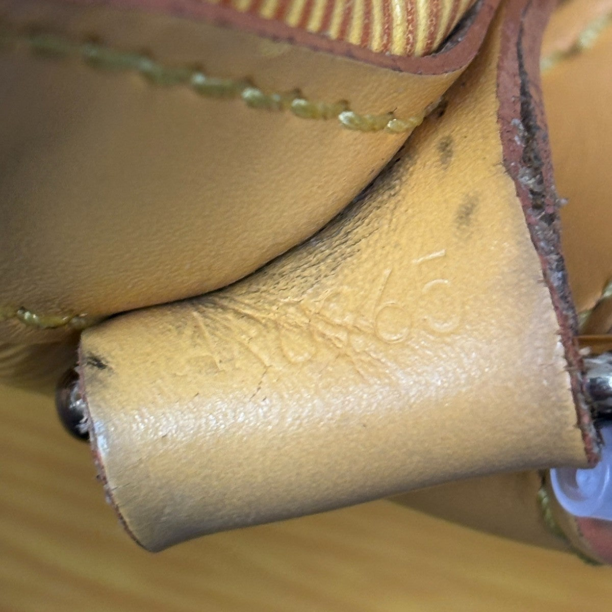 LOUIS VUITTON Petit Noe Drawstring Shoulder Bag Epi Leather YW M44107 31PA015
