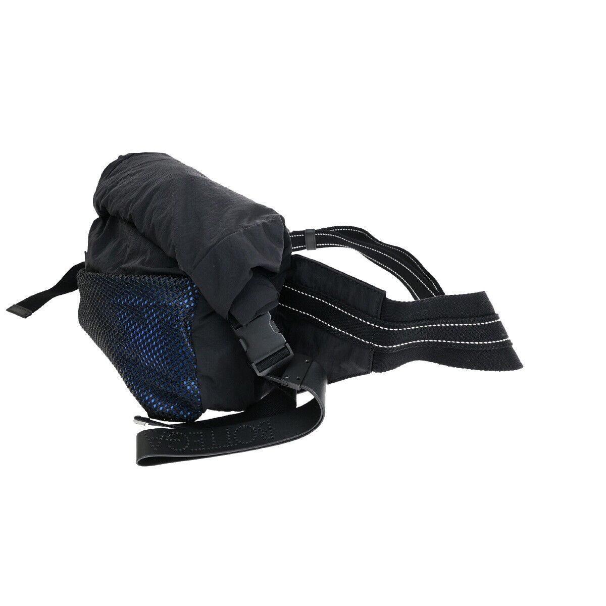 BOTTEGA VENETA Belt Paper Body Bag Shoulder Bag Nylon Black Italy 82EC290