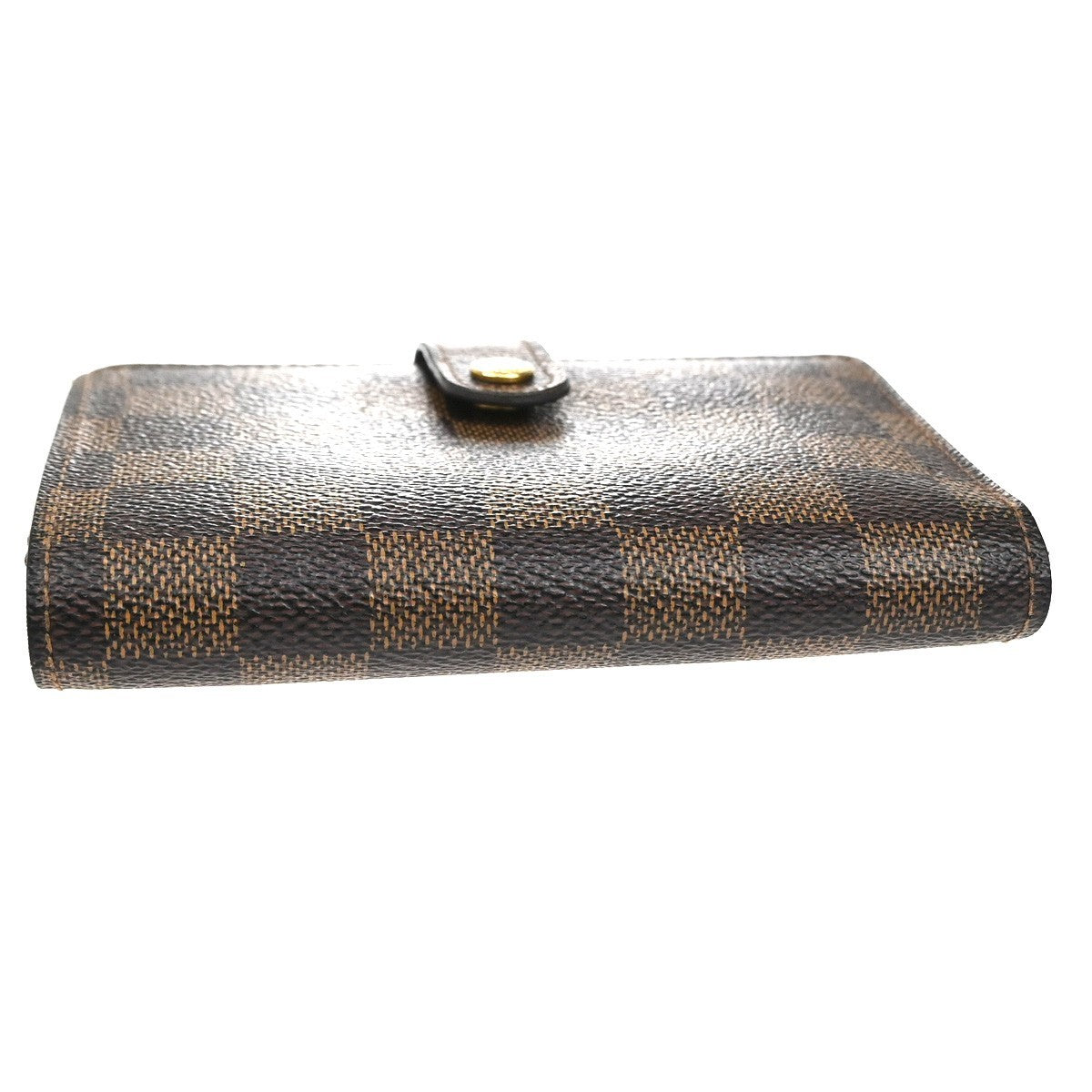 LOUIS VUITTON Portefeuille Viennois Wallet Damier Ebene Leather M61663 65CA990