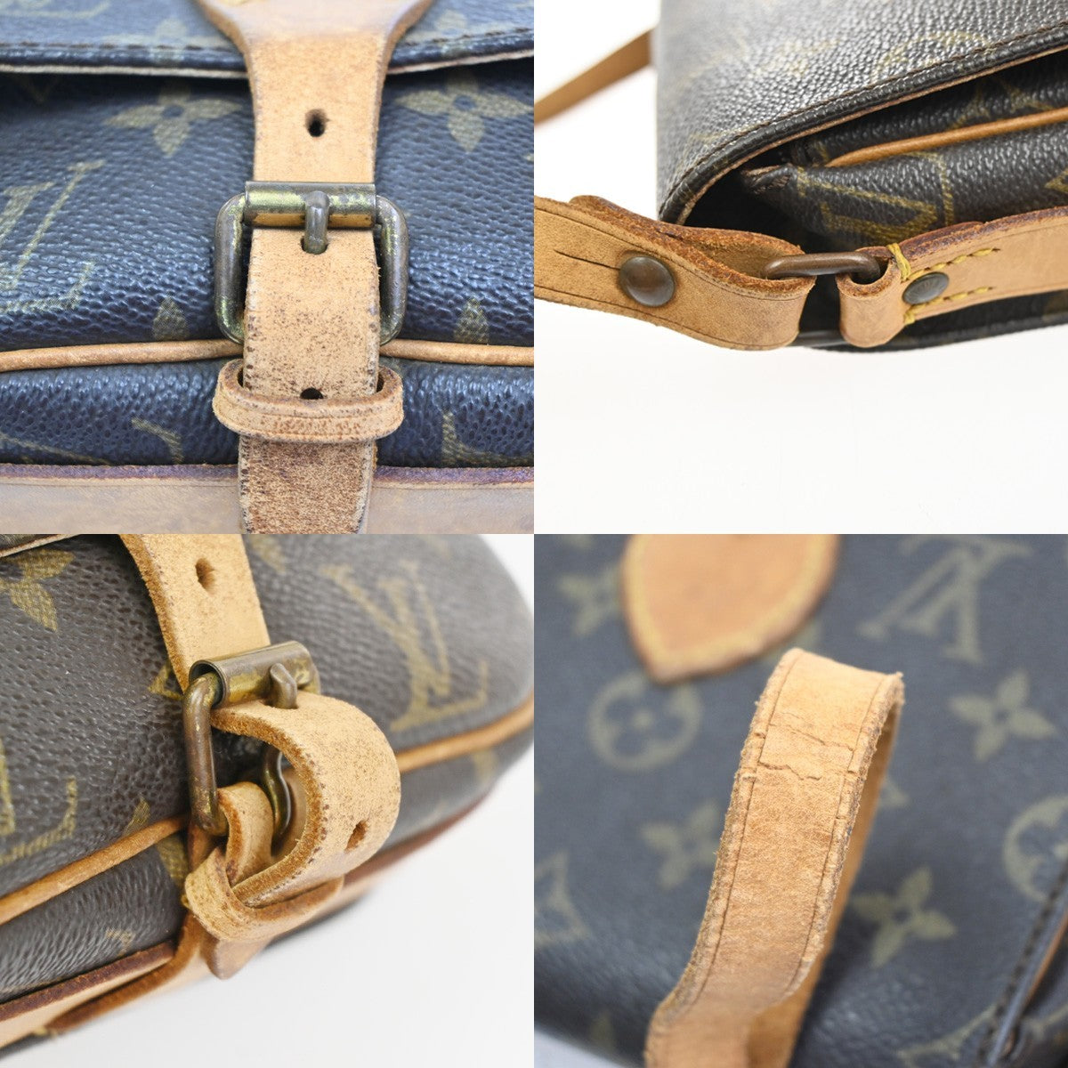 LOUIS VUITTON Mini Cartouchiere Shoulder Bag Monogram Leather BN M51254 32KC134