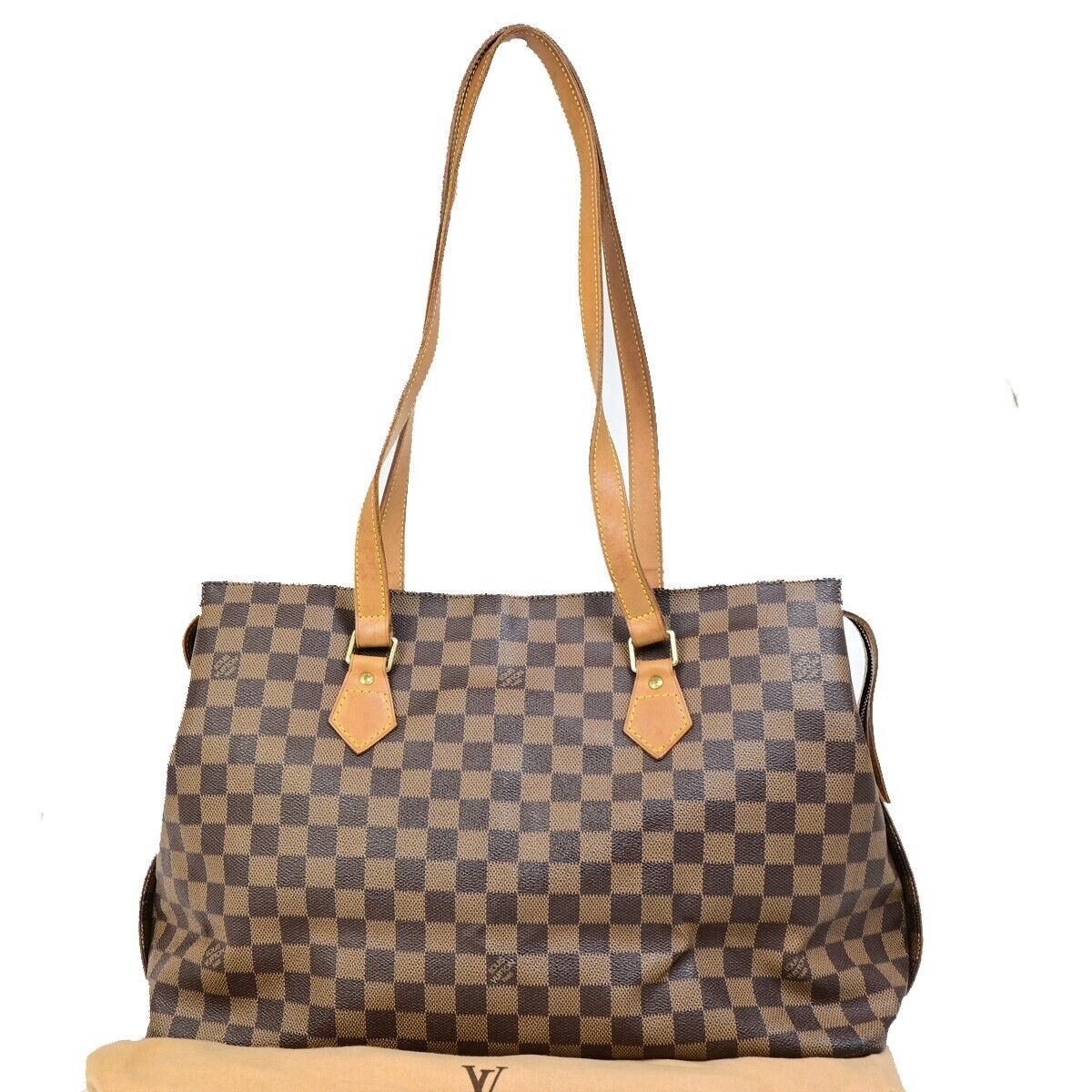 LOUIS VUITTON Columbine Shoulder Bag Damier Ebene Leather N99037 Edition 79EB587