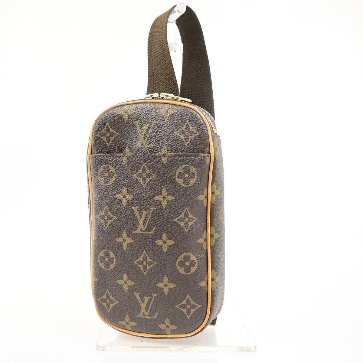 LOUIS VUITTON Pochette Gange Shoulder Bag Monogram Brown Spain M51870 59PA129