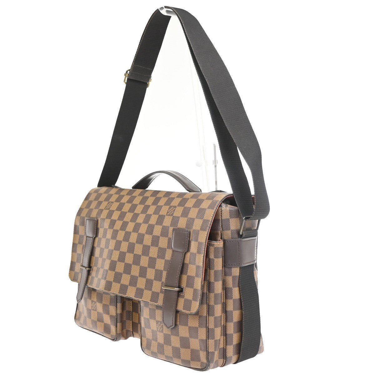 LOUIS VUITTON Broadway Satchel Shoulder Bag Damier Ebene Leather N42270 16KC885