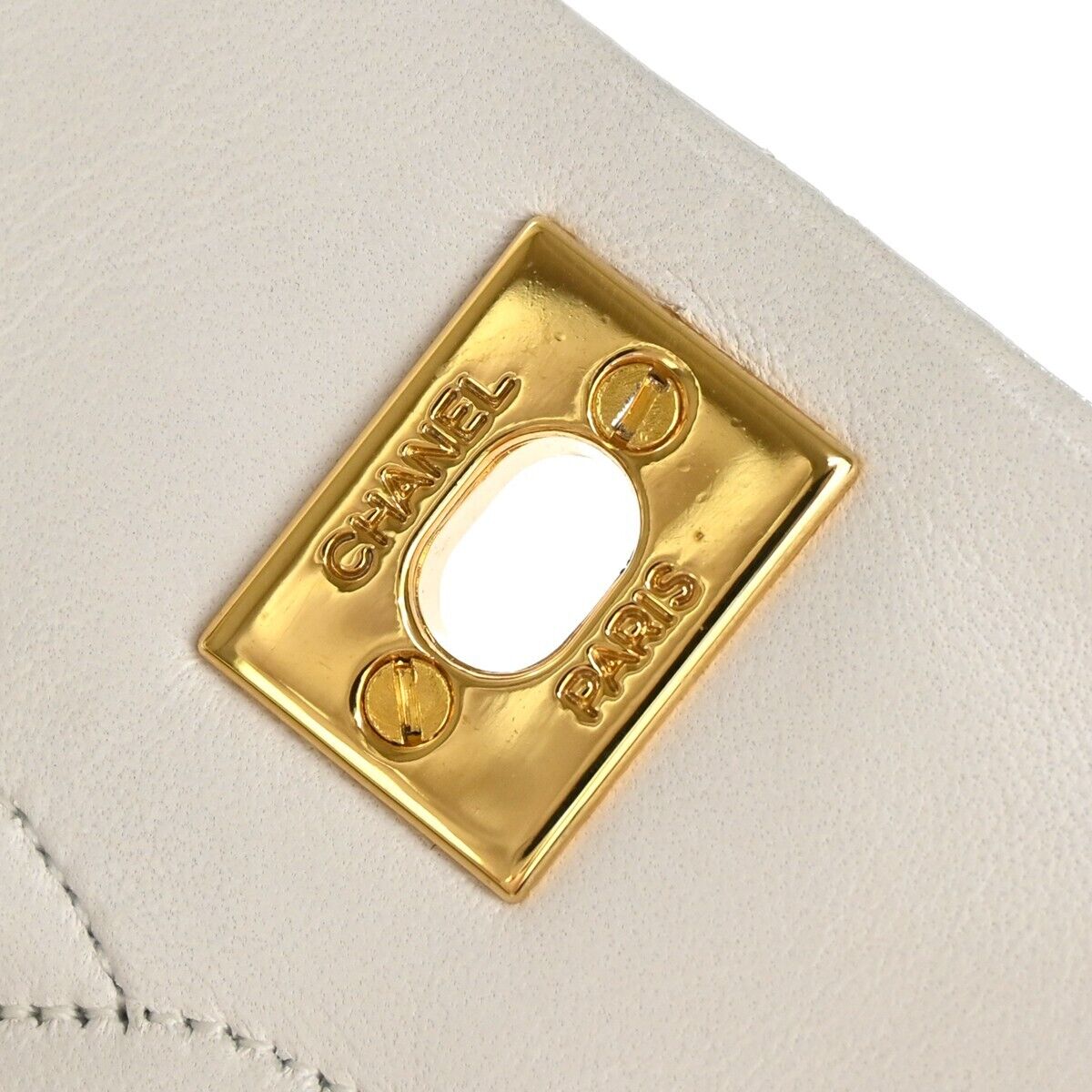 CHANEL CC Logo Matelasse 23 Chain Shoulder Bag Leather WE GHW Vintage 657RH323