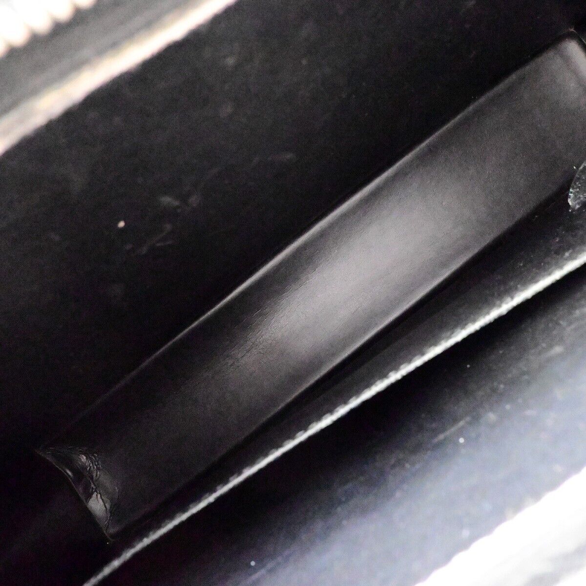 LOUIS VUITTON Porte Documents Lozan Briefcase Hand Bag Taiga BK M30052 61EC575