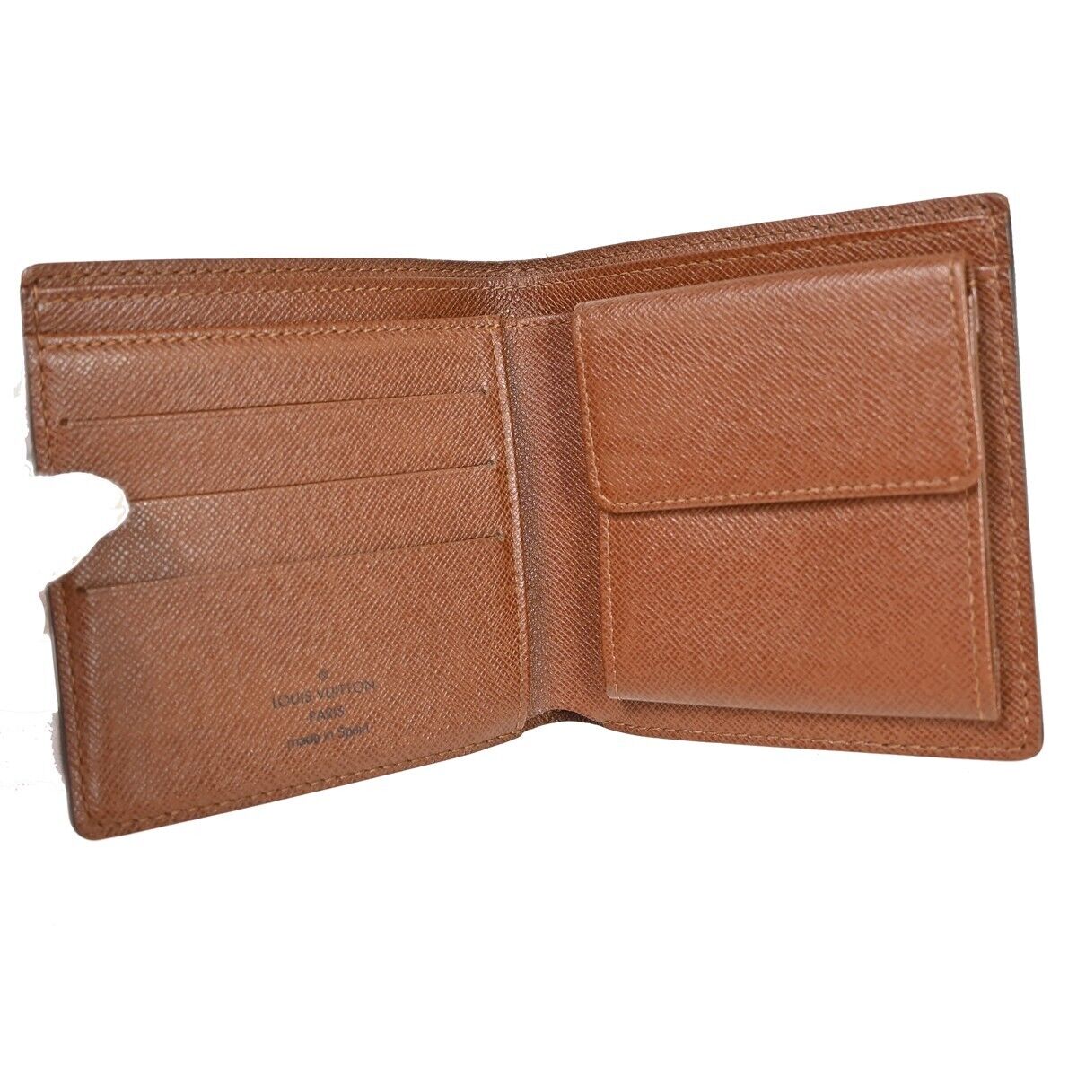 LOUIS VUITTON LV Billets Cartes Credit Monnaie Wallet Monogram M61665 30FA115