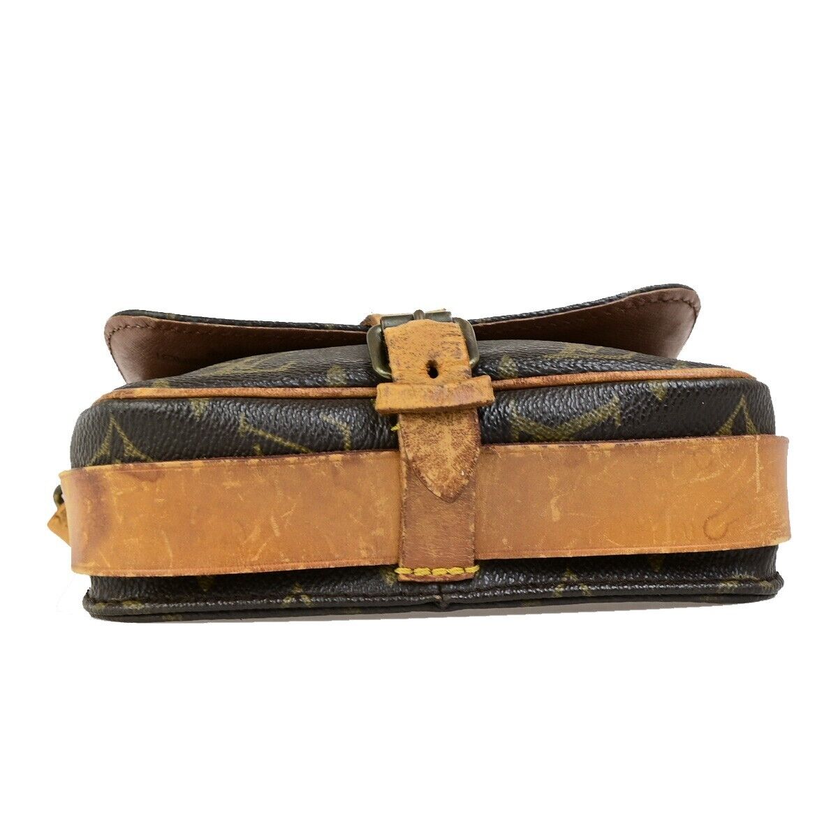 LOUIS VUITTON Mini Cartouchiere Shoulder Bag Monogram Leather BN M51254 64ED005