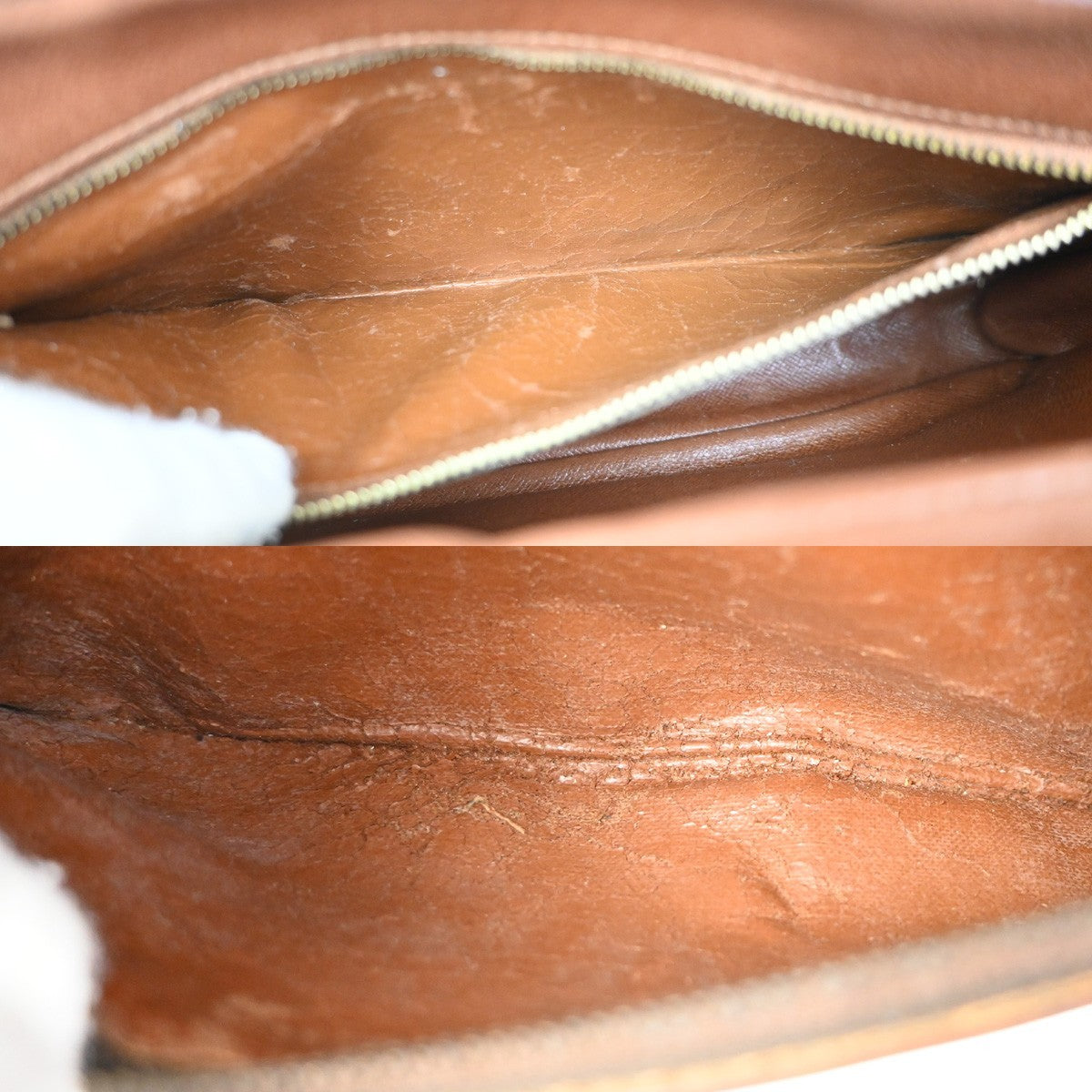 LOUIS VUITTON Marly Dragonne GM Clutch Hand Bag Monogram Brown M51825  67TA280