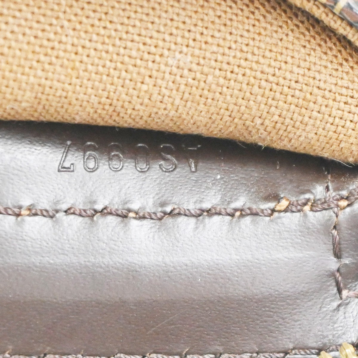 LOUIS VUITTON Chelsea Shoulder Tote Bag Damier Ebene Leather BN N51119 85CA791