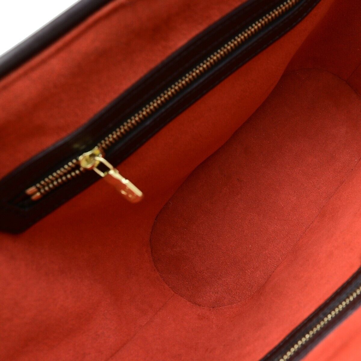LOUIS VUITTON Manosque PM Shoulder Tote Bag Damier Leather Brown N51121 21EC978