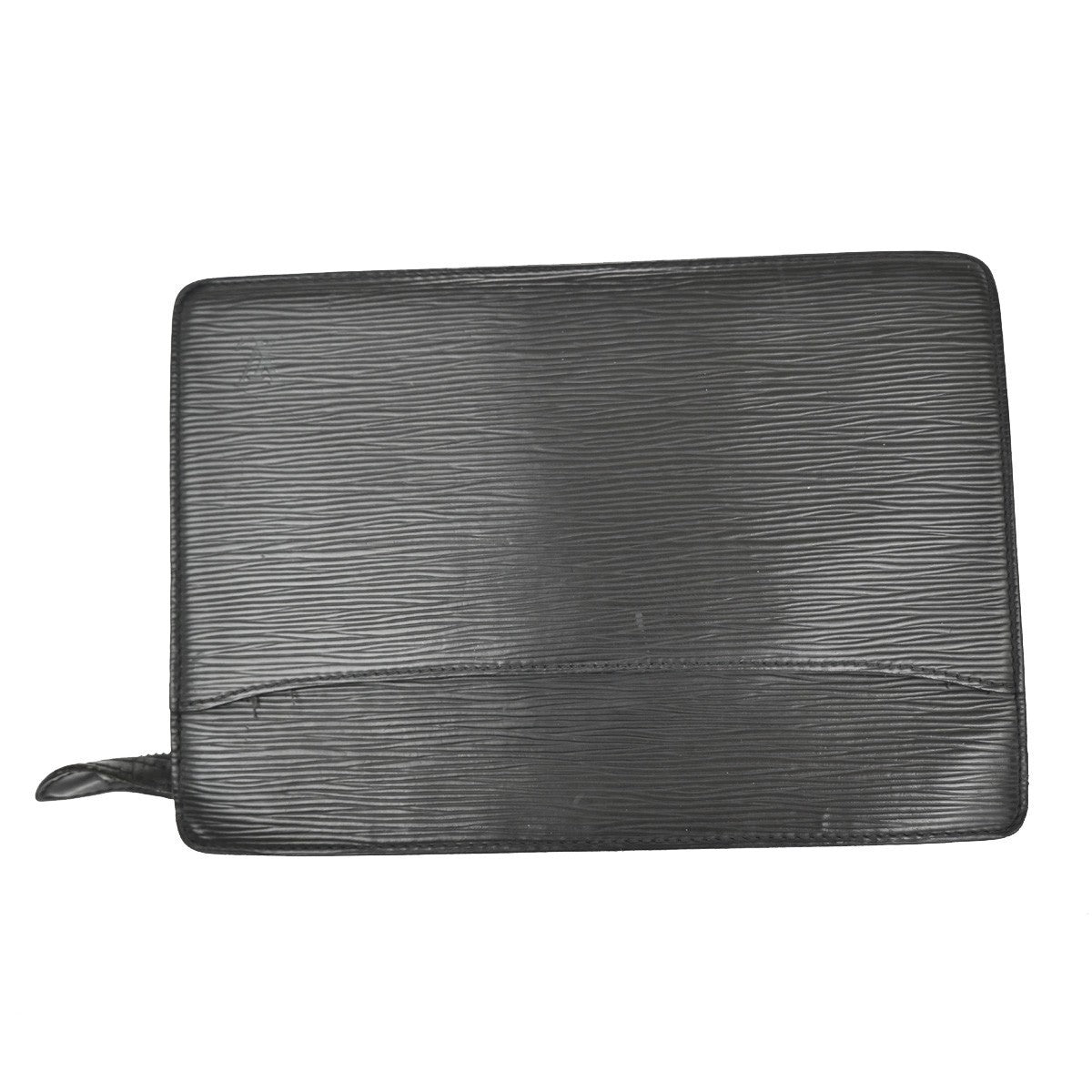 LOUIS VUITTON LV Pochette Homme Clutch Hand Bag Epi Leather Black M52522 02KC139