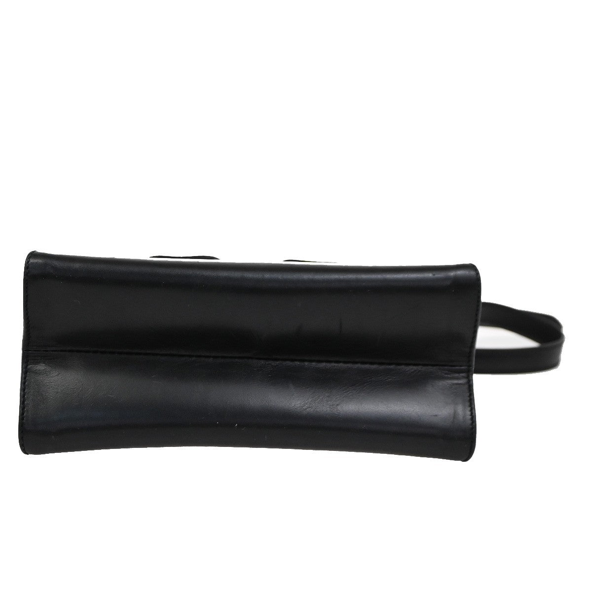 SALVATORE FERRAGAMO Vara Mini 2Way Shoulder Bag Leather Black GHW Italy 30DA236