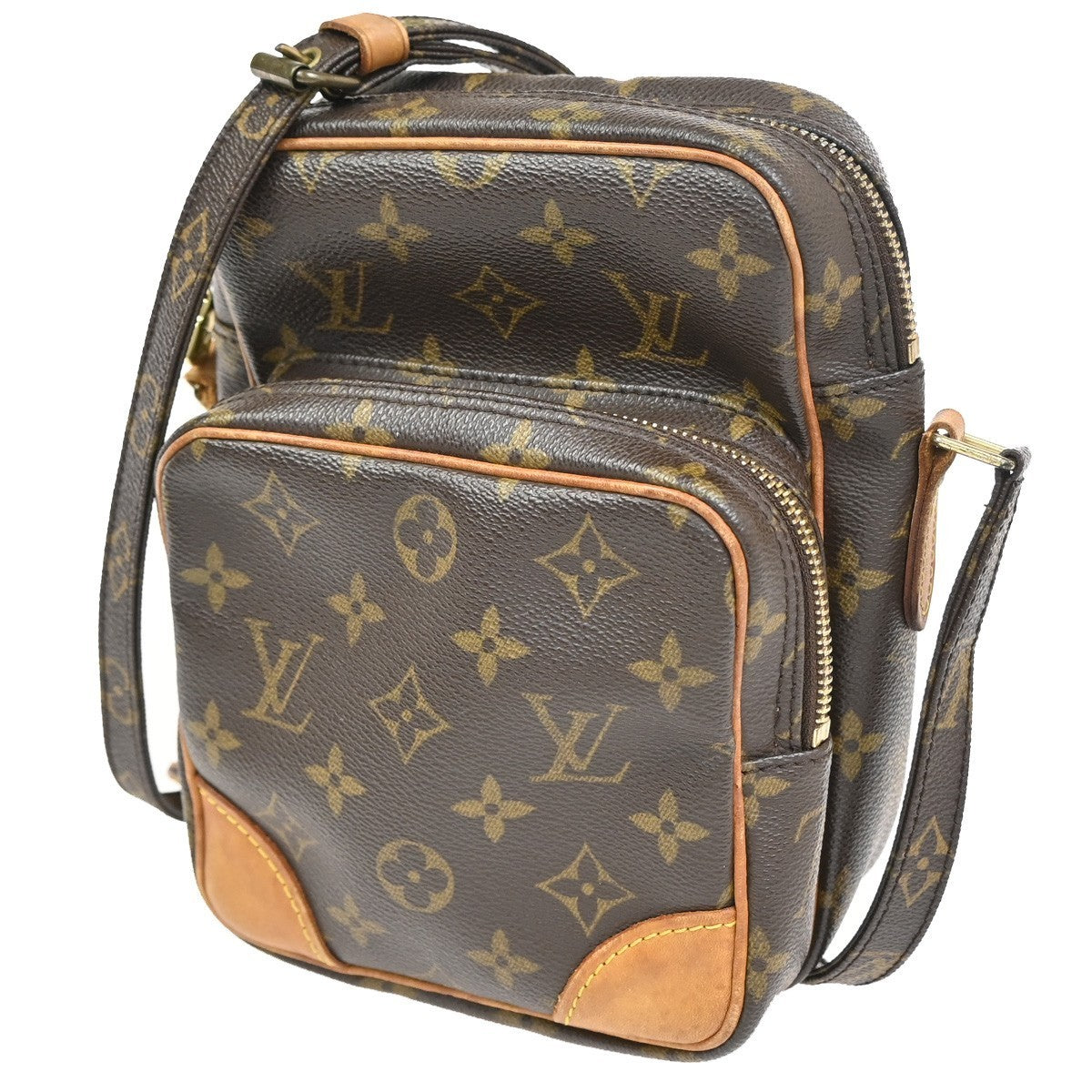 LOUIS VUITTON Amazon Crossbody Shoulder Bag Monogram Leather BN M45236 89CA705
