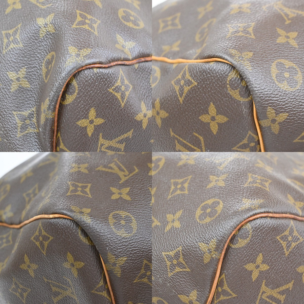 LOUIS VUITTON Keepall Bandouliere 60 2Way Hand Bag Monogram Brown M41412 10TA652
