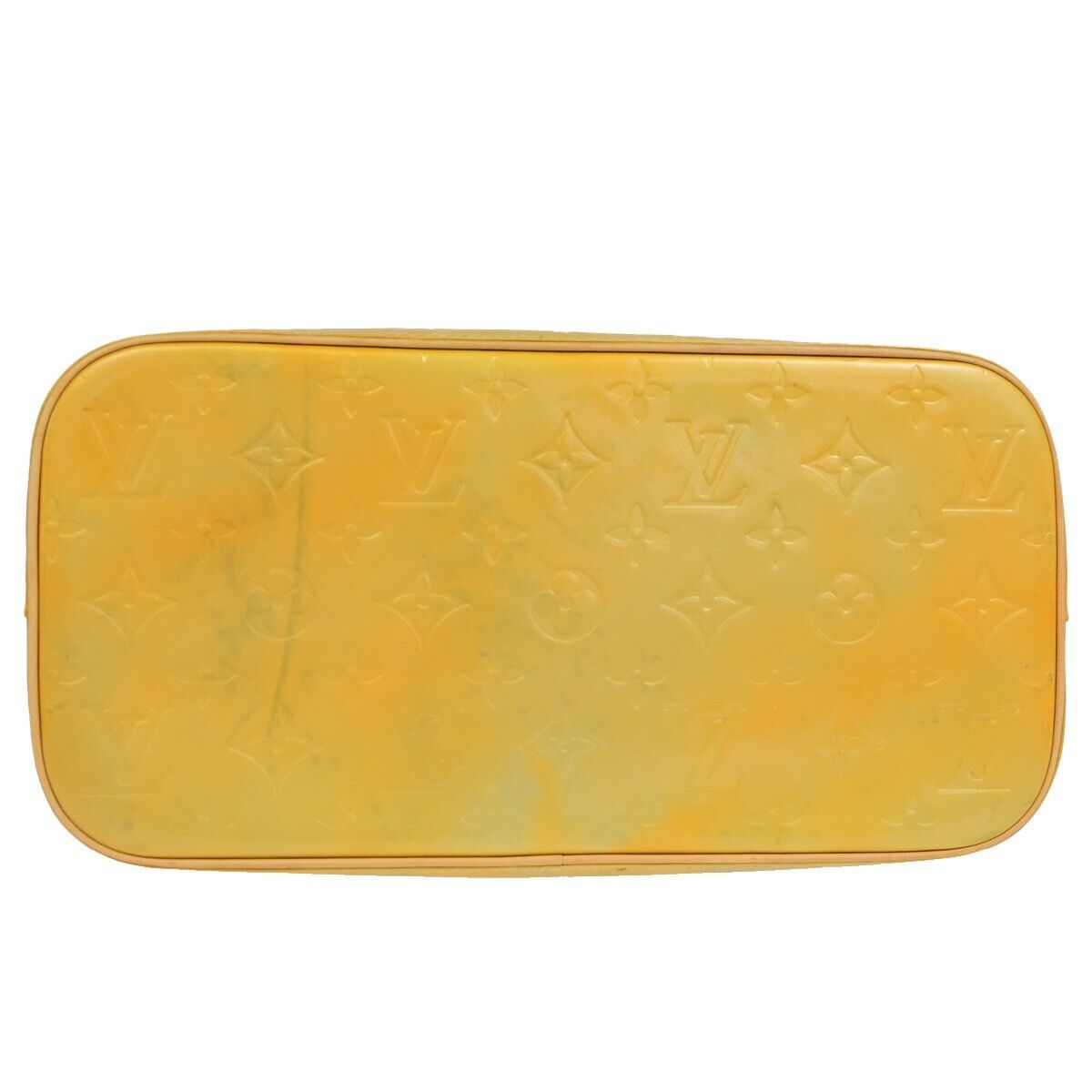 LOUIS VUITTON Houston Shoulder Bag Monogram Vernis Leather Yellow M91303 04ED912