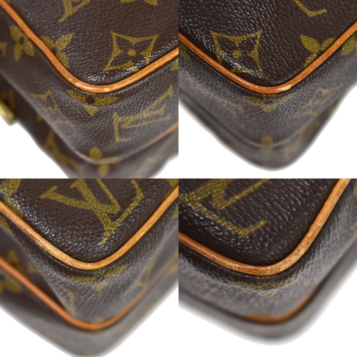 LOUIS VUITTON Mini Amazon Shoulder Bag Monogram Leather Brown M45238 86YG736