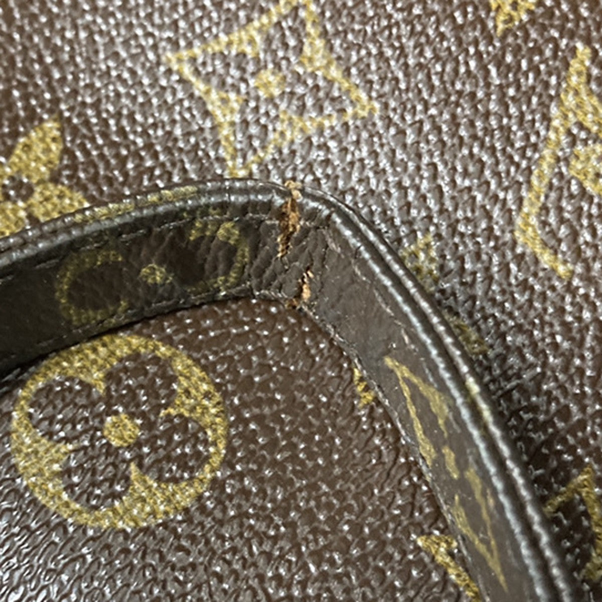 LOUIS VUITTON Marly Dragonne GM Clutch Hand Bag Monogram Brown M51825 67KP477