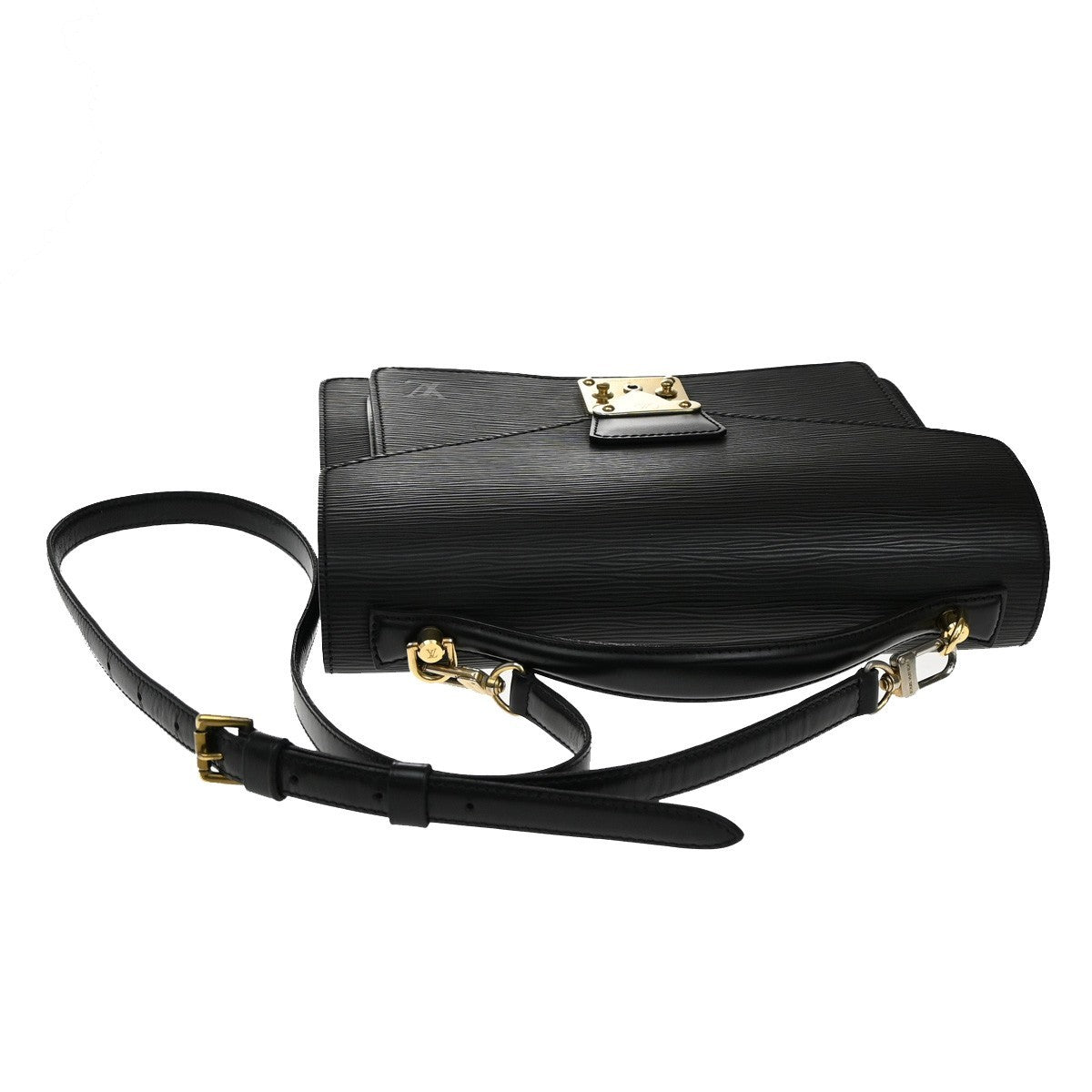 LOUIS VUITTON Monceau 2Way Shoulder Hand Bag Epi Leather Black M52122 12EF829