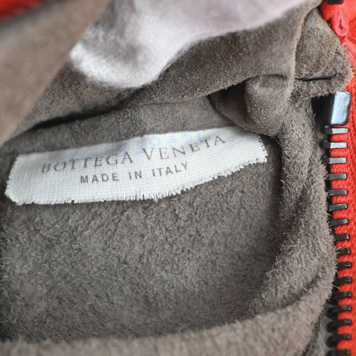 BOTTEGA VENETA Logo Intrecciato 2way Shoulder Hand Bag Leather Red Italy 99MA144