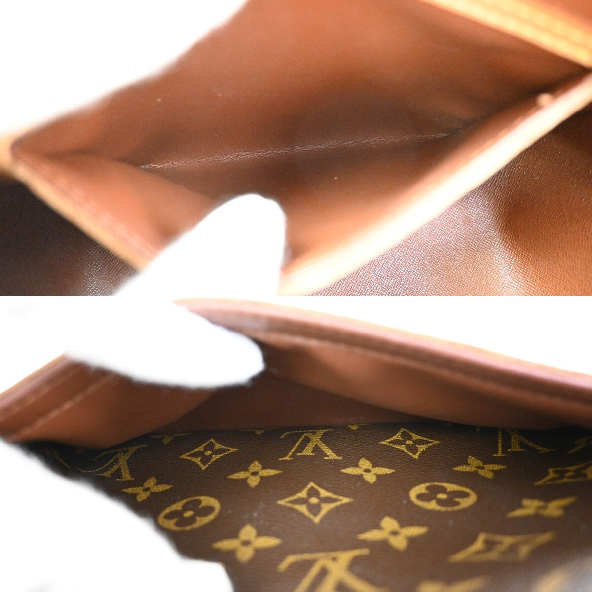 LOUIS VUITTON Blois Crossbody Shoulder Bag Monogram Leather Brown M51221 70EE809