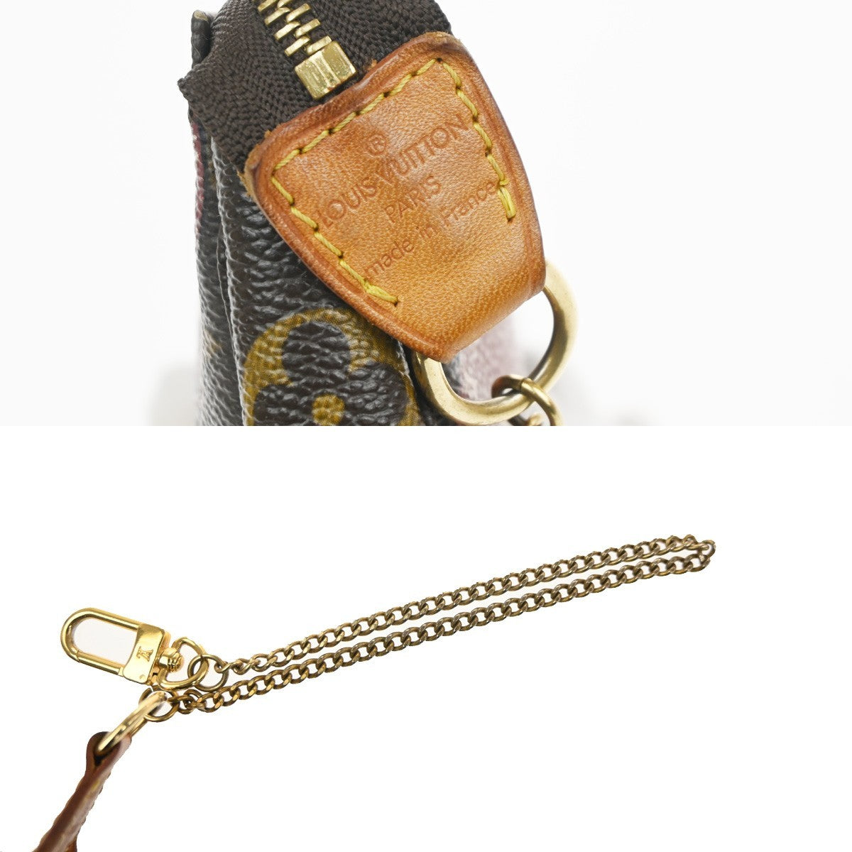 LOUIS VUITTON Label Coll. Mini Pochette Accessoires Bag Monogram M95804 85MA476