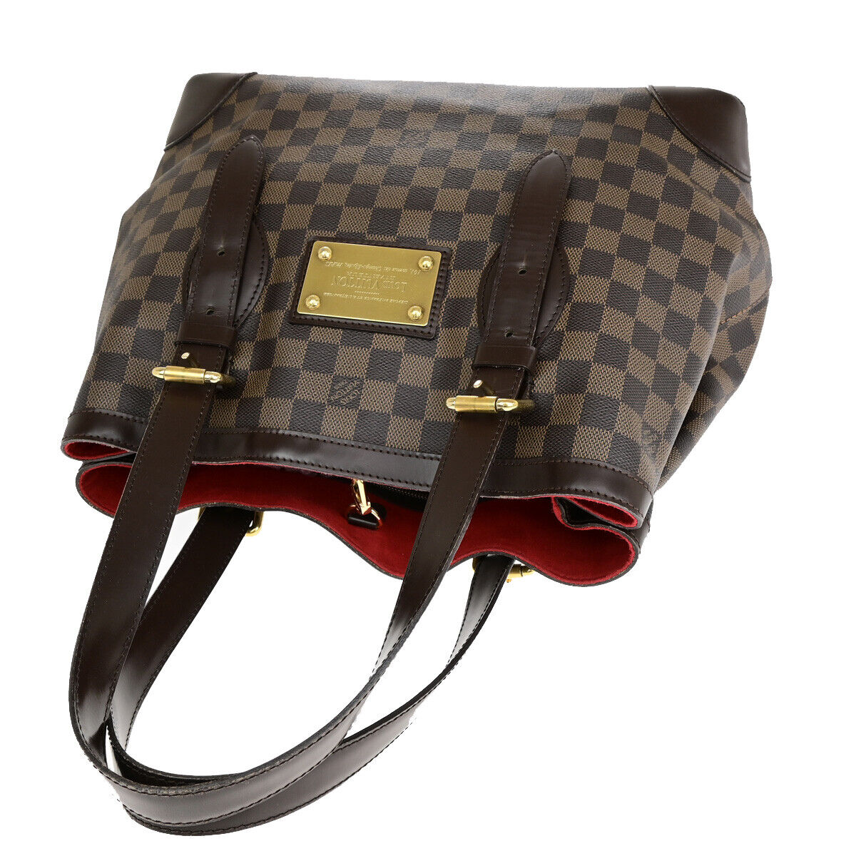 LOUIS VUITLOUIS VUITTON Hampstead MM Shoulder Bag Damer Leather N51204 99SJ114