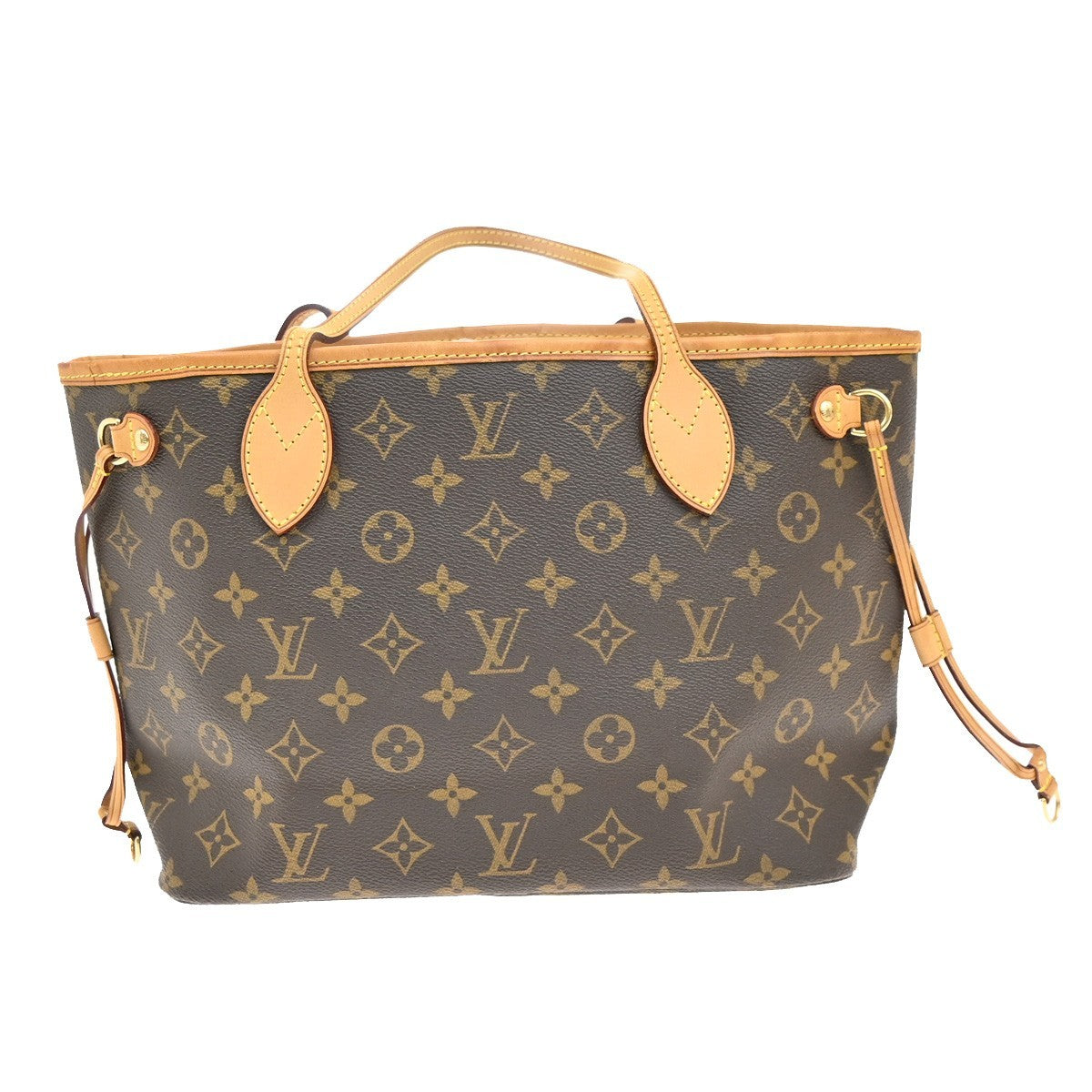 LOUIS VUITTON Neverfull PM Shoulder Tote Bag Monogram Leather BN M40155 50EF814